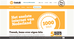 Desktop Screenshot of aanmelden.tweak.nl